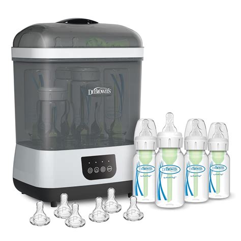 dr.brown sterilizer|Dr. Browns Clean Steam Baby Bottle and Pacifier Sterilizer and。